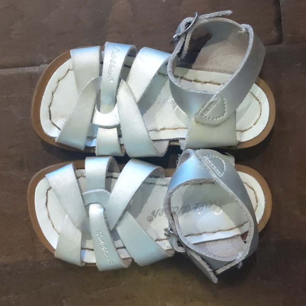 Saltwater Sandals Silver